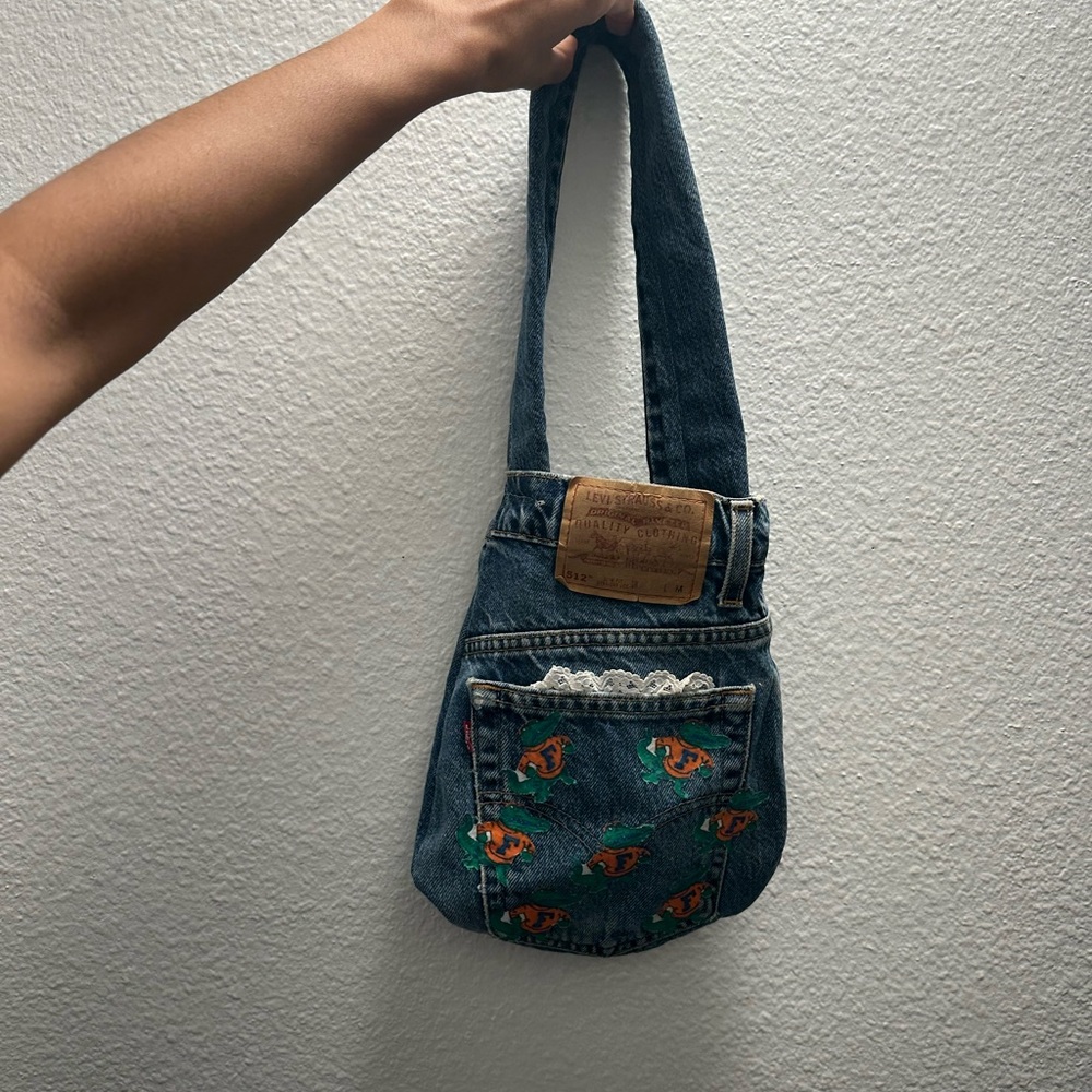 Levi's Blue Denim Bag with UF Gator Accents
